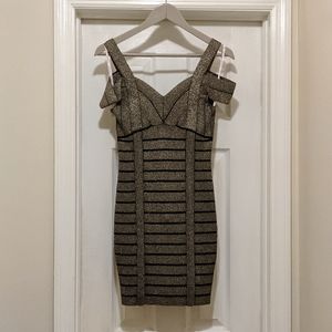 Black and Gold dress